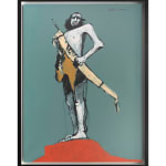 Fritz Scholder, American Portrait with Feather Fan, 1975