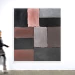 Sean Scully, Wall of Light Pink Grey Sky, 2011