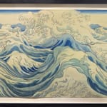 Masami Teraoka, AIDS Series/Geisha in Ofuro, 2010