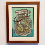 Al Lewis, Fridge Plant (lavender pot variation), 2019