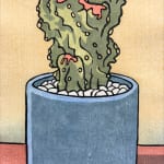 Al Lewis, Fridge Plant (lavender pot variation), 2019