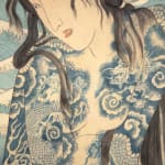 Masami Teraoka, Study for Tampon Series/Fig and Tampon, 1980