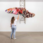Marie Watt, Three Ladders, 2005