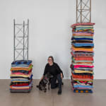 Marie Watt, Three Ladders, 2005