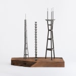 Marie Watt, Three Ladders, 2005