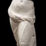Attr. Beldam Painter, ATTIC BLACK-FIGURE WHITE-GROUND LEKYTHOS OF 'CHIMNEY' TYPE, Greece, circa 500-460 B.C.
