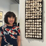 Ikuko Iwamoto, Ghosts from the sea - we are coming through the net III, 2024