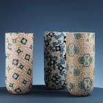 Frances Priest, Tall Vase Form, Kirkcaldy Patterns III, 2021