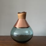 Pia Wustenberg, Small India Stacking Vessel II - Rose and Copper, 2020