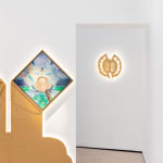 Patricia Domínguez, Acaricio a mis tres lunas interiores [I caress my three inner moons], 2024