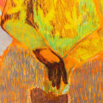 Rachel Marsil, Sur le scooter, fruits de palmier, 2022