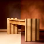 Hanneke Lourens, Corrugated Console Table
