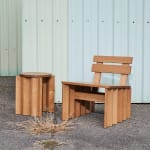Hanneke Lourens, Corrugated Console Table