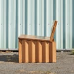 Hanneke Lourens, Corrugated Console Table