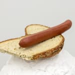 Tony Matelli, Head (Hotdog and Bread), 2020