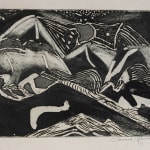 Theresa Musoke, Crowned Cranes , circa 1963-65