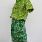 Dickens Otieno, School Uniform (Lime green shirt, forest green shorts), 2023