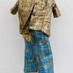 Dickens Otieno, School Uniform (Lime green shirt, forest green shorts), 2023