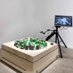 Alain Josseau, Time Surface N°20, Oval Office N°2, 2024