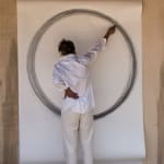 Carali McCall, Work no.1 (Circle Drawing) 2hours 03minutes, 2019