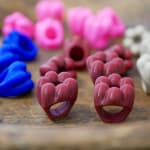 Big Massive, Mini Massive Rings (Fluorescen Pink)