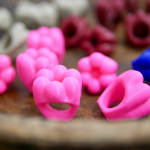 Big Massive, Mini Massive Rings (Fluorescen Pink)