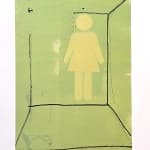 Magnus Hammick, Yellow Cube Within the Landscape II, 2016