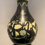 BEZOMBES Roger, Vase ovoide à col galbé ourlé, 1949