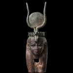 Head of Hathor , Egyptian, Third Intermediate Period, 21st-24th Dynasty, c. 1069-715 B.C.