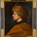 PIER FRANCESCO MOLA, Profile of a man wearing a turban