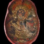 Painted Kapala, Tibet, 16th century