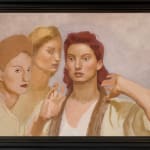 SUZANNE FABRY, Triple self-portrait