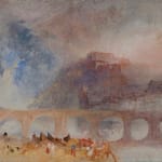 JOSEPH MALLORD WILLIAM TURNER R.A., View of Givet, on the Meuse, south of Dinant