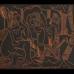 PABLO PICASSO, Le déjeuner sur l'herbe (A. R. 517), 1964
