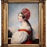 SOPHIE RUDE, NÉE FRÉMIET, Portrait of a father with his two daughters: possibly the Lechêne family, 1840
