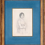 SOPHIE RUDE, NÉE FRÉMIET, Portrait of a father with his two daughters: possibly the Lechêne family, 1840