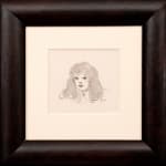 SUZANNE FABRY, Study of a female nude, with the artist as model