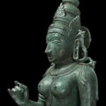 Bust of Chamunda, Central India, Madhya Pradesh, Chandela period, 10th century