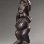 ARMSTRONG PHOTOGRAPHIC STUDIO, Six Zulu warriors with spears, staffs and knobkerries