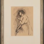 Camille Pissarro, Paysanne portant des seaux, 1889