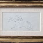 Raoul Dufy, Jument et son poulain, Deauville, 1941