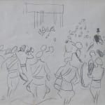 Raoul Dufy, Carnaval à Nice, la parade, c. 1934