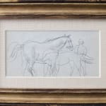 Raoul Dufy, Jument et son poulain, Deauville, 1941