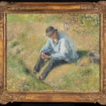 Camille Pissarro, Le Père Melon au repos, c. 1879