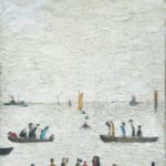 L.S Lowry, Two Dogs