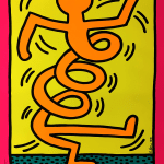 Keith Haring, Montreux 1983 Yellow (Döring & Osten 10), 1983