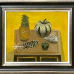 Mary Fedden, Still Life with Egg Cup and Volcano