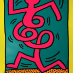 Keith Haring, Montreux 1983 Yellow (Döring & Osten 10), 1983