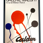 Alexander Calder, Galerie Maeght, 1968
