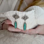 Jill Garber, Very fine 19th Century micro mosaic dinner ring in shades of aqua, teal and rose pink tesserae